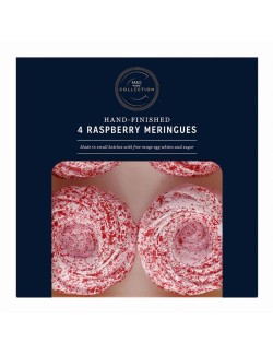 Sněhové pusinky s malinovou příchutí