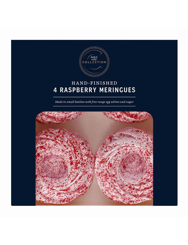 Sněhové pusinky s malinovou příchutí