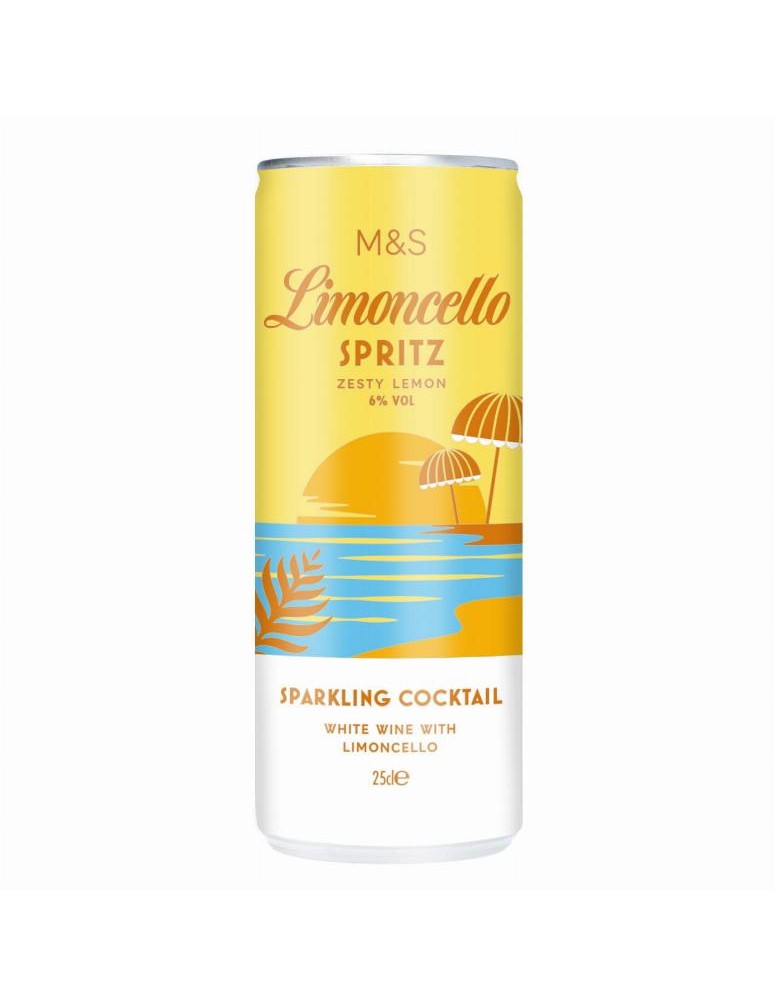 Sycený alkoholický nápoj na bázi vína s citronovým likérem limoncello