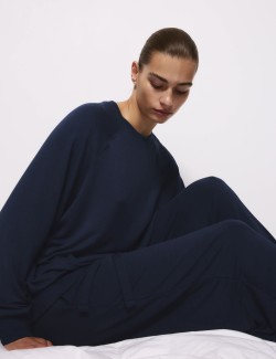 Cuffed Long Sleeve Pyjama Top