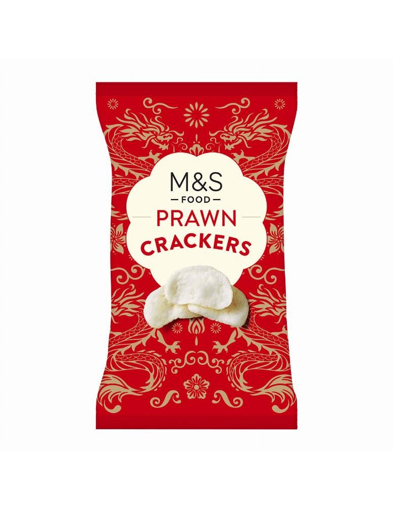 Krevetové lupínky ze sušených krevet a tapiokového škrobu