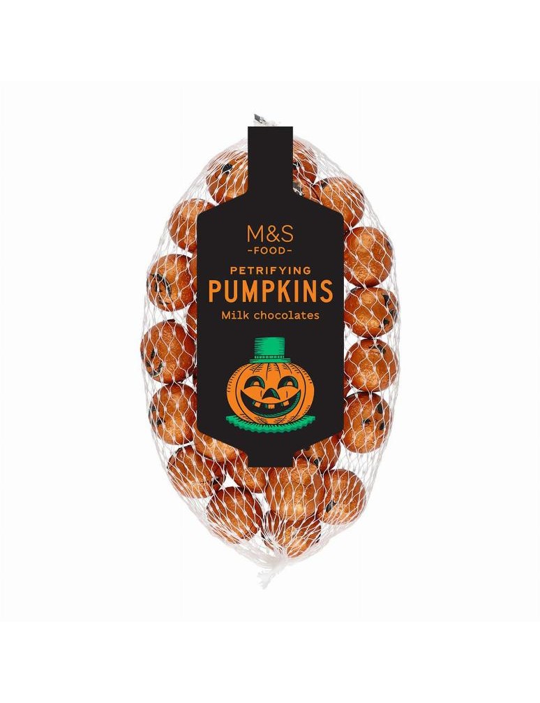 Jednotlivě balené kuličky z mléčné čokolády