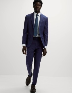 Oblekové kalhoty úzkého střihu