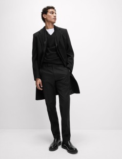 Oblekové kalhoty, přiléhavý střih