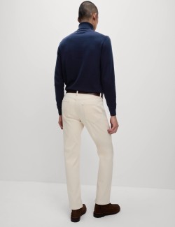 Straight Fit Stretch Jeans