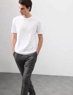 Tričko z prémiové bavlny, úzký střih