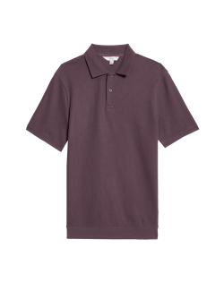 Texturovaná polokošile z čisté bavlny