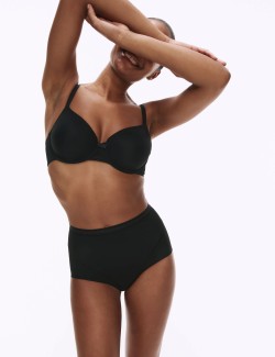 Lehce stahující kalhotky bez viditelného lemu s vysokým pasem, 2 ks v balení