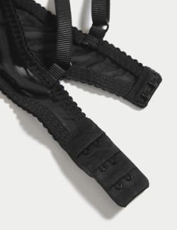 Lace Padded Plunge Underwired Bra A-E