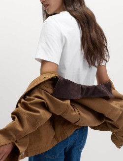 Tričko každodenního střihu, z čisté bavlny