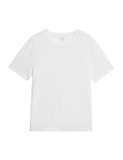 Tričko každodenního střihu, z čisté bavlny