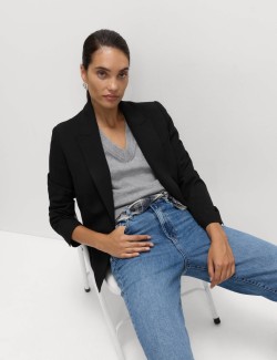 Jednořadový blejzr, úzký střih