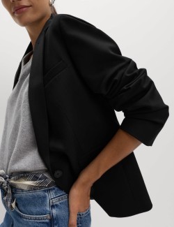 Jednořadový blejzr, úzký střih