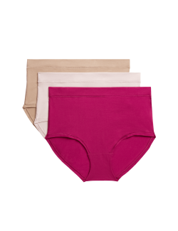 Kalhotky Stoma do pasu s vysokým podílem bavlny, 3 ks