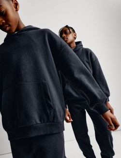 Mikina s kapucí, s vysokým podílem bavlny (6–16 let)