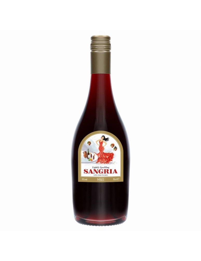 Aromatizovaný, jemně perlivý alkoholický vinný nápoj Sangria