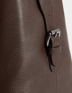 Neformální kožená taška na víkend