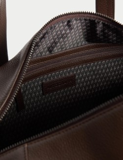 Neformální kožená taška na víkend