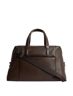 Neformální kožená taška na víkend