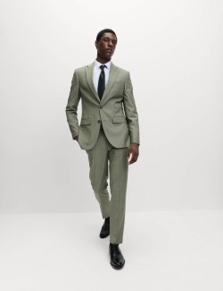 Oblekové sako úzkého střihu