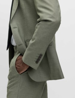 Oblekové sako úzkého střihu