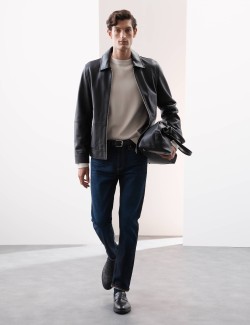 Strečové džíny v japonském stylu, úzký střih