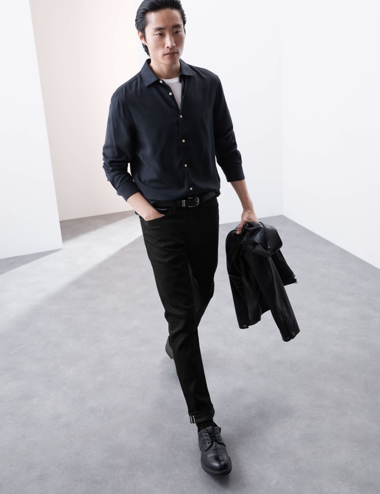 Slim Fit Japanese Selvedge Stretch Jeans