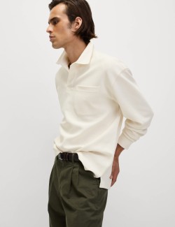 Rugby košile s vysokým podílem bavlny