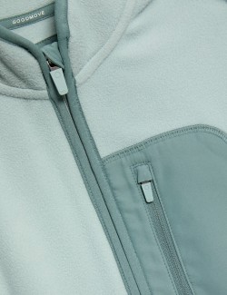 Flísová termo mikina na zip se stojáčkem