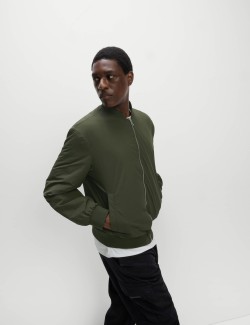 Padded Bomber Jacket