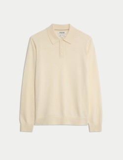 Extra jemná polokošile s hedvábím merino