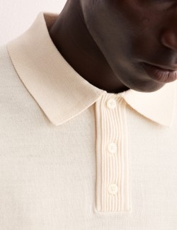 Extra jemná polokošile s hedvábím merino