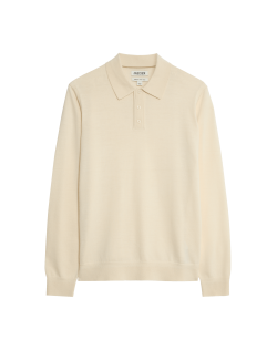 Extra jemná polokošile s hedvábím merino