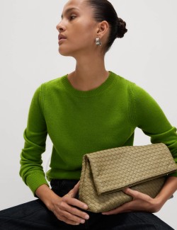 Mimořádně měkký svetr s výstřihem ke krku