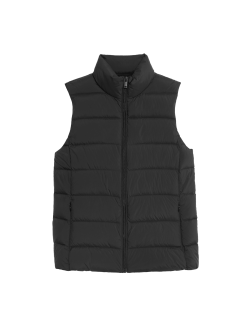 Feather & Down Packaway Funnel Neck Gilet