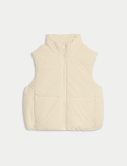 Krátká prošívaná vesta s technologií Thermowarmth™