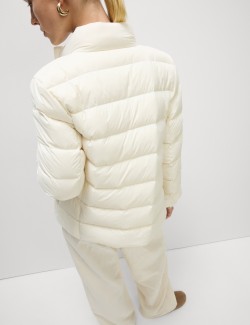 Feather & Down Packaway Puffer Jacket