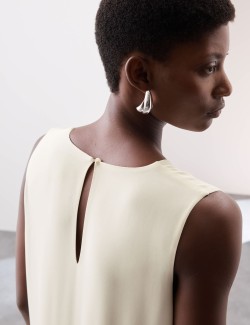 Maxi šaty s vysokým pasem