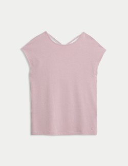 Tričko na jógu s podílem modalu