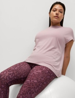 Tričko na jógu s podílem modalu