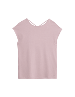 Tričko na jógu s podílem modalu