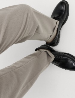 Teplé kalhoty s bočními stahovacími úchyty a rukojetí