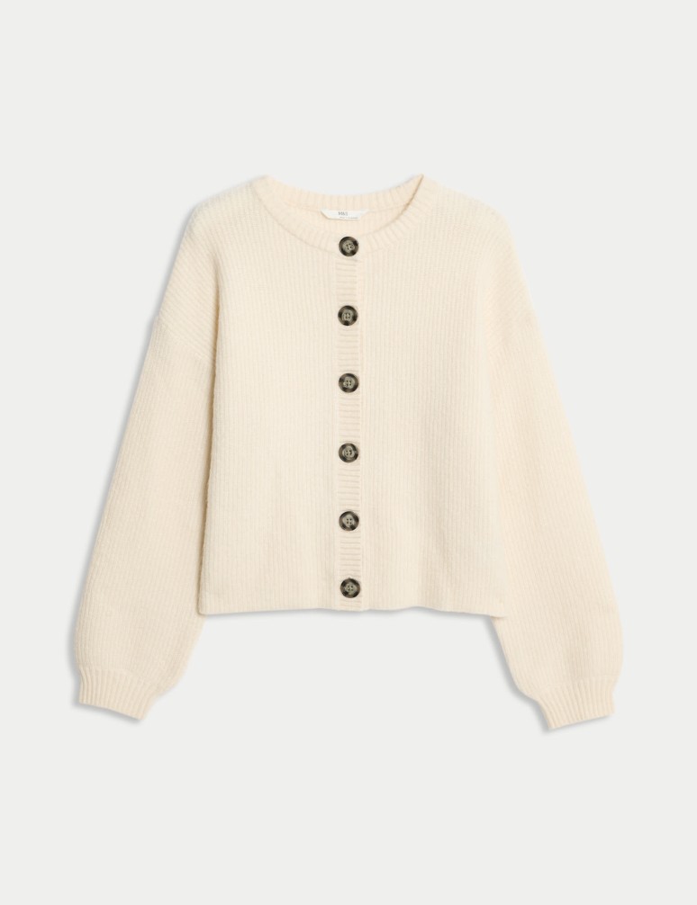 Ribbed Knitted Cardigan (6-16 Yrs)