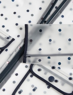 Puntíkovaný nepromokavý plášť (2–8 let)