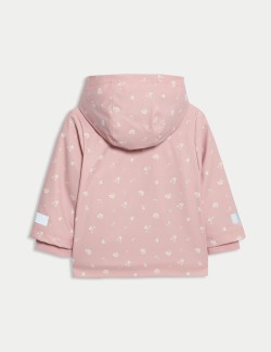 Ditsy Hooded Fisherman Jacket (3 Mths-3 Yrs)