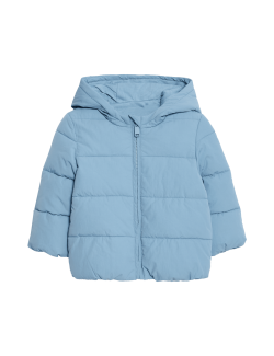 Lightweight Hooded Padded Coat (0 Mths-3 Yrs)