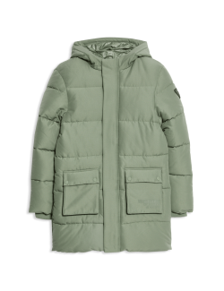 Zateplený dlouhý kabát (6–16 let)