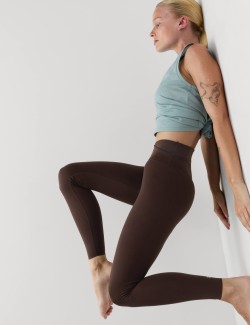 Legíny na jógu s vysokým pasem Go Balance