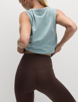 Legíny na jógu s vysokým pasem Go Balance