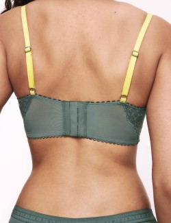 Dlouhá push-up balkonová podprsenka Anna s kosticemi, vel. A–E